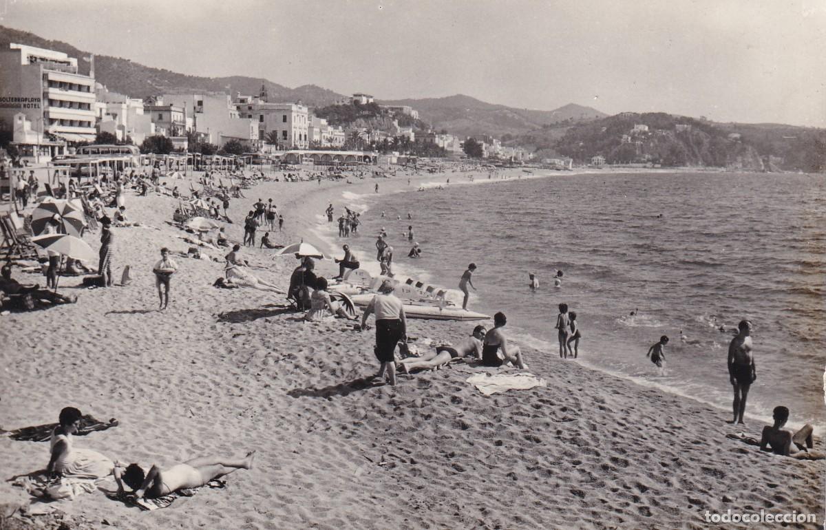 Postales: LLORET DE MAR - VISTA DE LA PLAYA - Foto 1