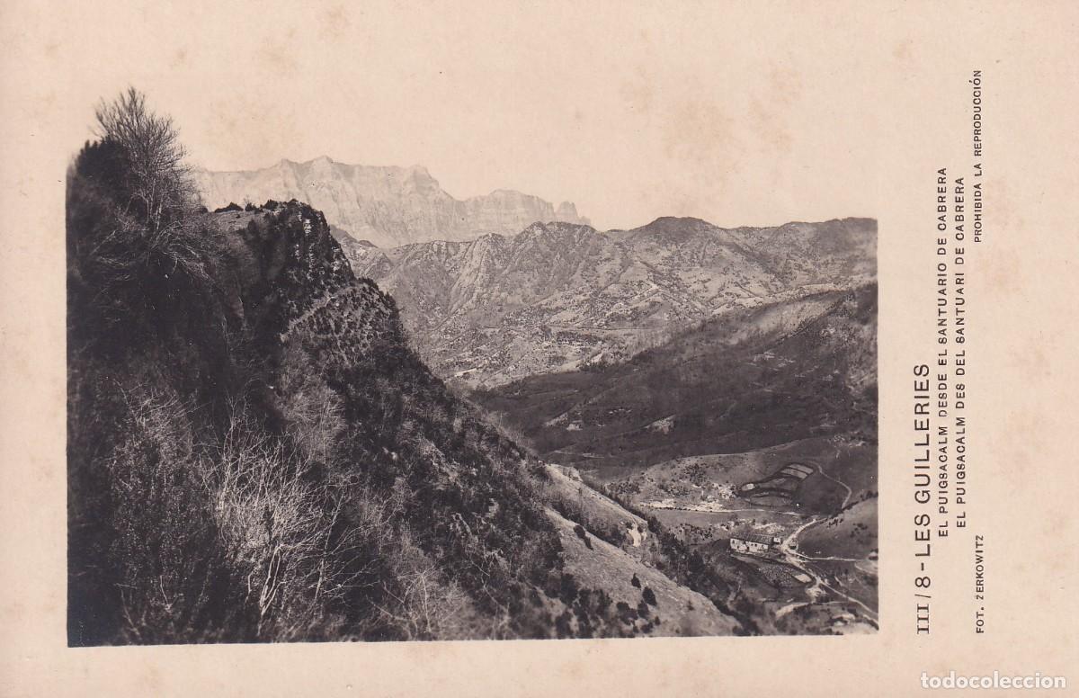 Postales: LES GUILLERIES - EL PUIGSACALM DESDE EL SANTUARIO DE CABRERA