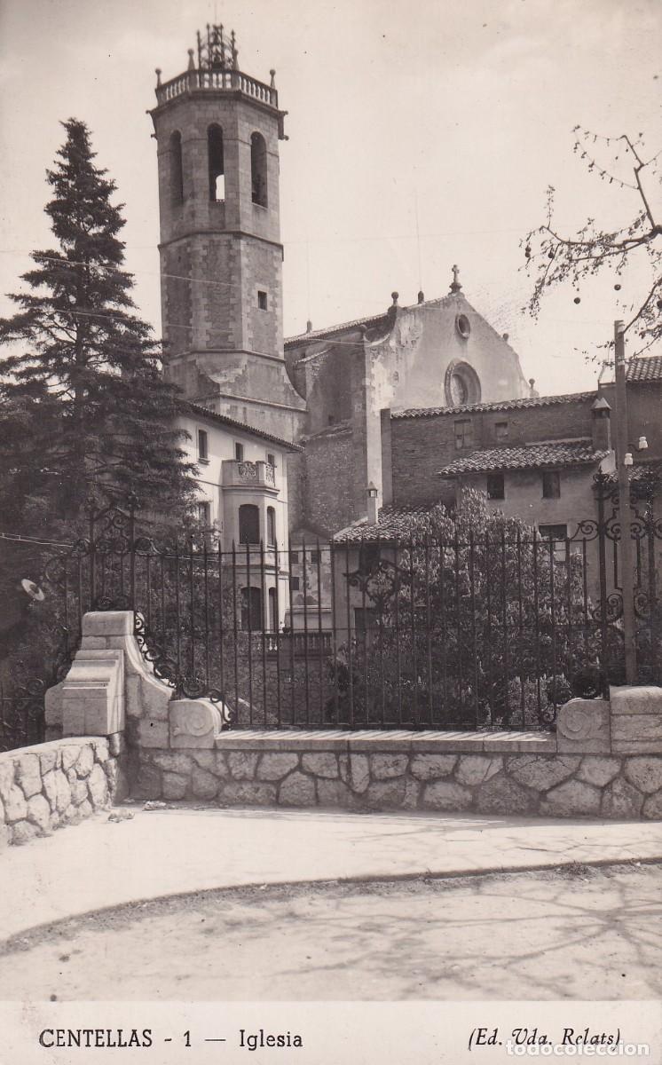 Postales: CENTELLES - IGLESIA - Foto 1