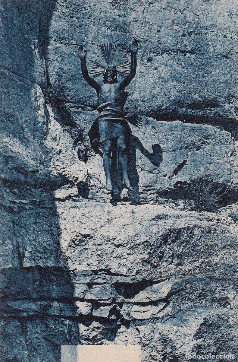 Cartoline: MONTSERRAT - CAMINO DE LA SANTA CUEVA. LA RESURRECCI&Oacute;N