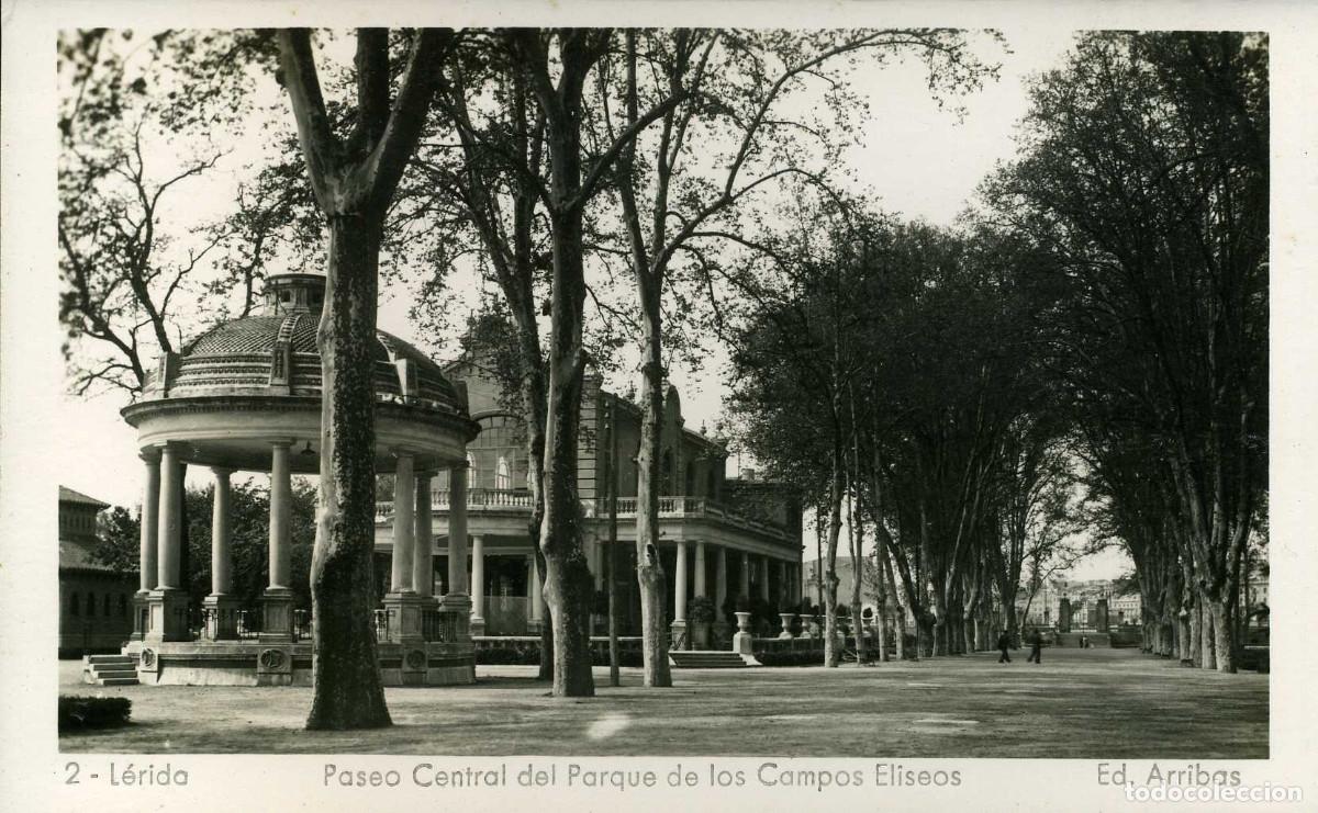 Postales: LERIDA - PASEO CENTRAL - Foto 1