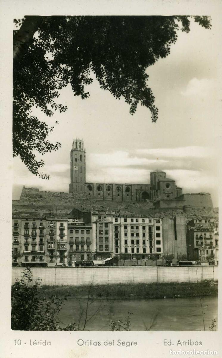 Postales: LERIDA - ORILLAS DEL SEGRE - Foto 1