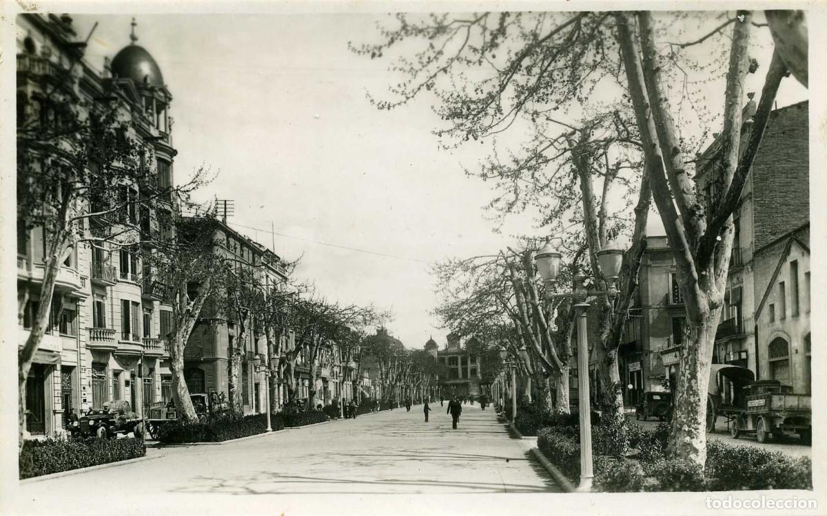 Postales: LERIDA - AVENIDA DEL CAUDILLO - Foto 1