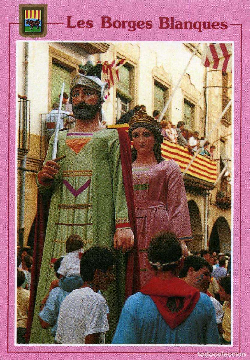 Postales: LES BORGES BLANQUES - GEGANTS - Foto 1