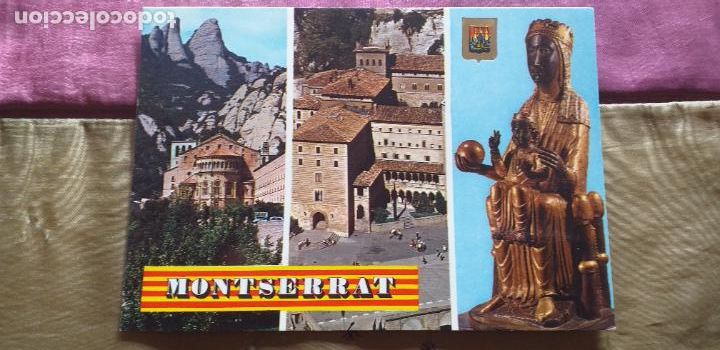 Postais: CATALU&Ntilde;A-RV-150X105MM-BARCELONA-MONTSERRAT.