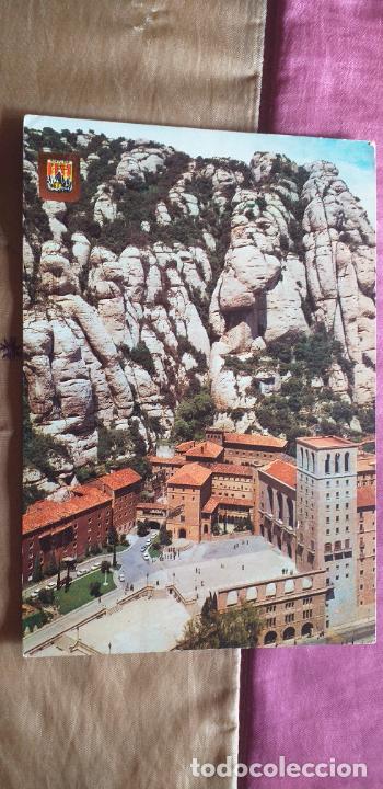Postais: CATALU&Ntilde;A-RV-150X105MM-BARCELONA-MONTSERRAT-MONASTERIO