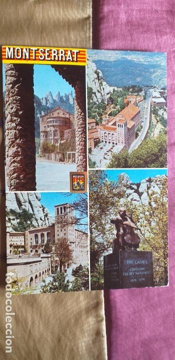 Postais: CATALU&Ntilde;A-RV-150X105MM-BARCELONA-MONTSERRAT.