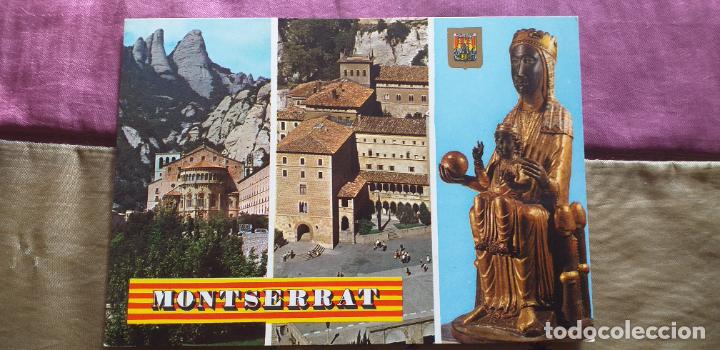 Postais: CATALU&Ntilde;A-RV-150X105MM-BARCELONA-MONTSERRAT