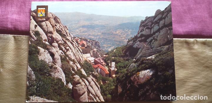 Postais: CATALU&Ntilde;A-RV-150X105MM-BARCELONA-MONTSERRAT-DESDE EL CAMINO DE LAS ERMITAS