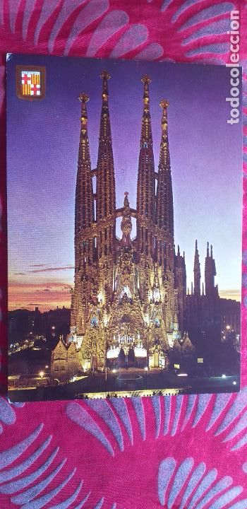 Postales: CATALU&Ntilde;A-RVI-150X105MM-BARCELONA-TEMPLO DE LA SAGRADA FAMILIA-GAUDI