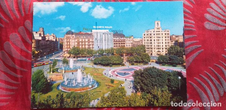 Postais: CATALU&Ntilde;A-RVI-150X105MM-BARCELONA-PLAZA DE CATALU&Ntilde;A