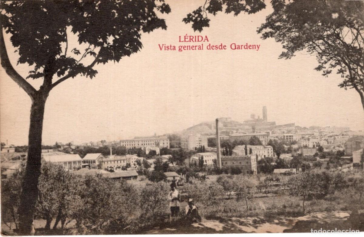 Postales: LERIDA. VISTA GENERAL DESDE GARDENY