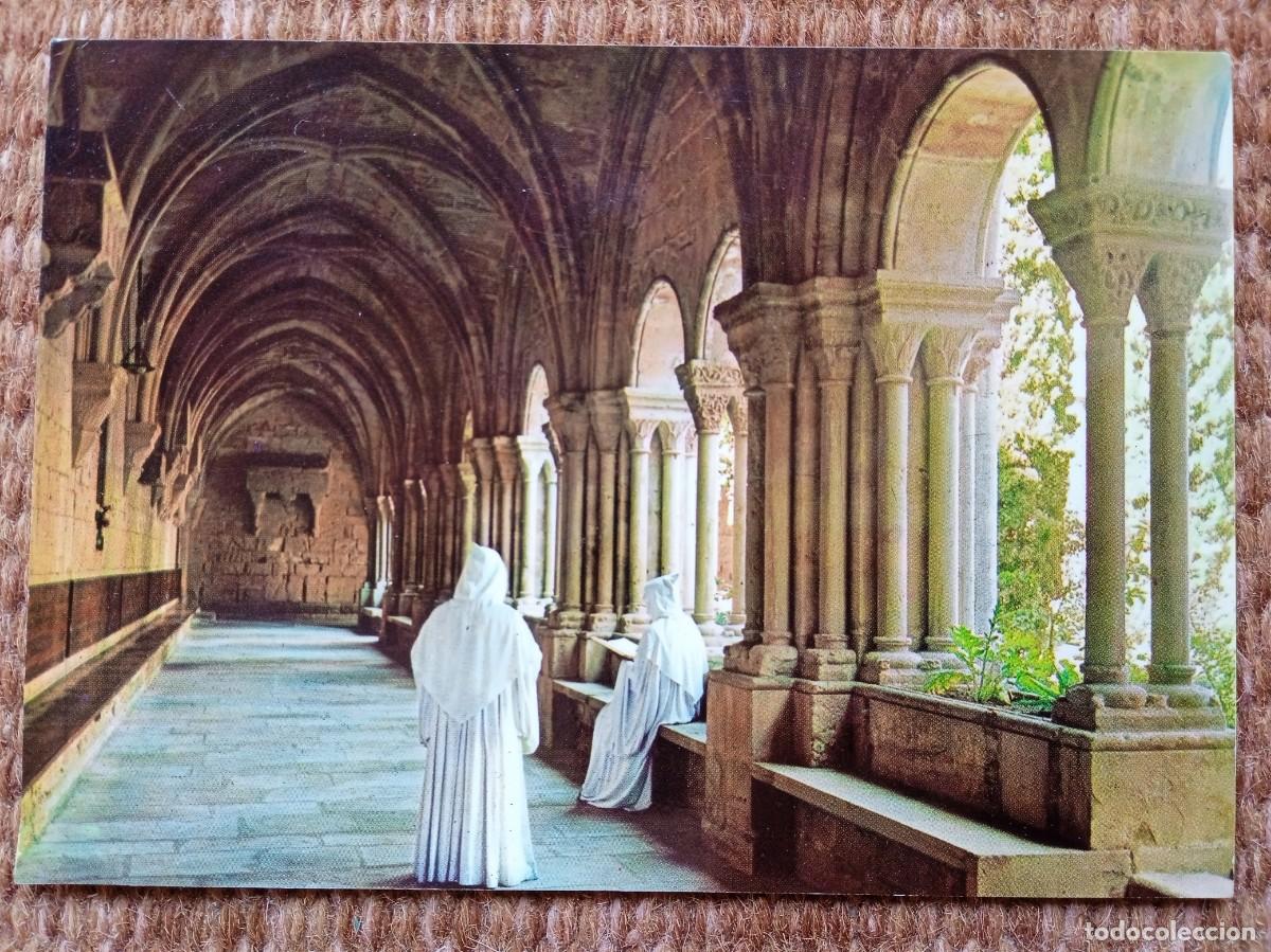 Postales: REAL MONASTERIO DE POBLET - TARRAGONA - CLAUSTRO - Foto 1