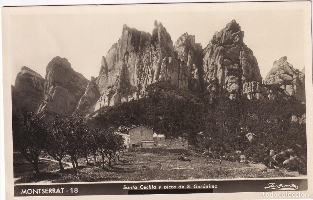 Postais: 18 Montserrat - Santa Cecilia y picos de S. Ger&oacute;nimo