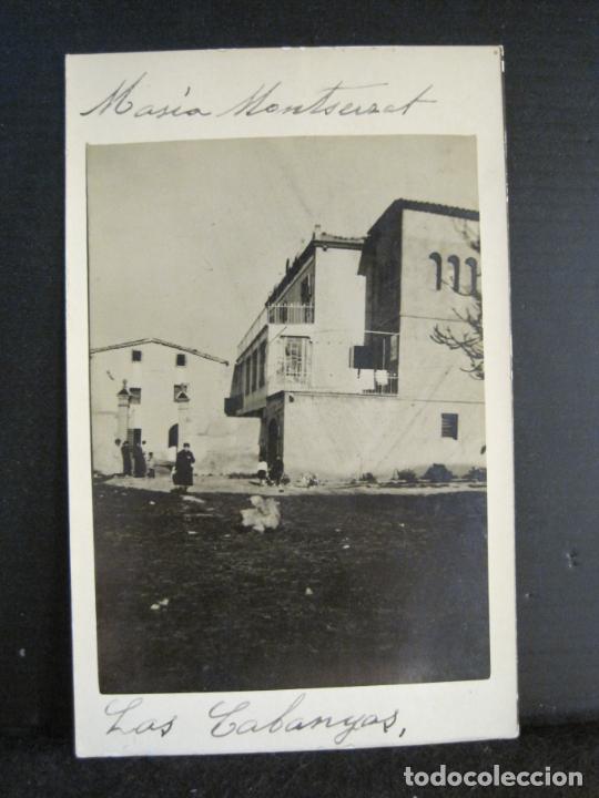Cartoline: MASIA MONTSERRAT-LAS CABANYAS-FOTOGRAFICA-POSTAL ANTIGUA-(102.949)