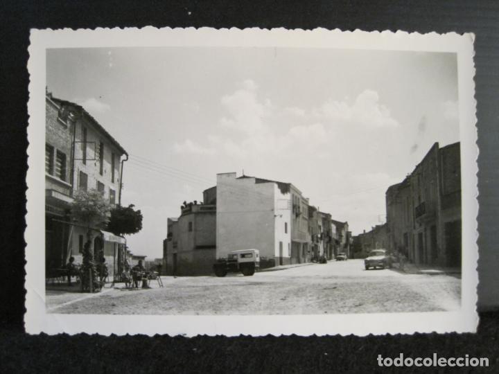 Cartoline: LINYOLA-LI&Ntilde;OLA-CRUCE CALLES CARLOS MAS Y SALMERON-FOTOGRAFICA-POSTAL ANTIGUA-(102.951)