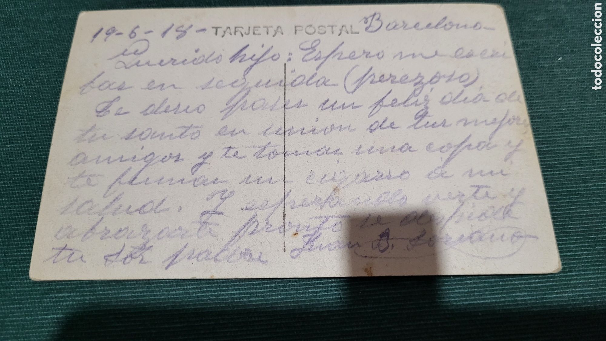 Postales: Tarjeta Postal usada Barcelona - Foto 2