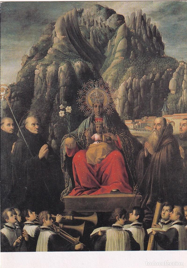 Postales: 20 J. A. Ricci (1600-1681) - Mare de D&eacute;u de Montserrat &middot; Nuestra Se&ntilde;ora de Montserrat / La Moreneta