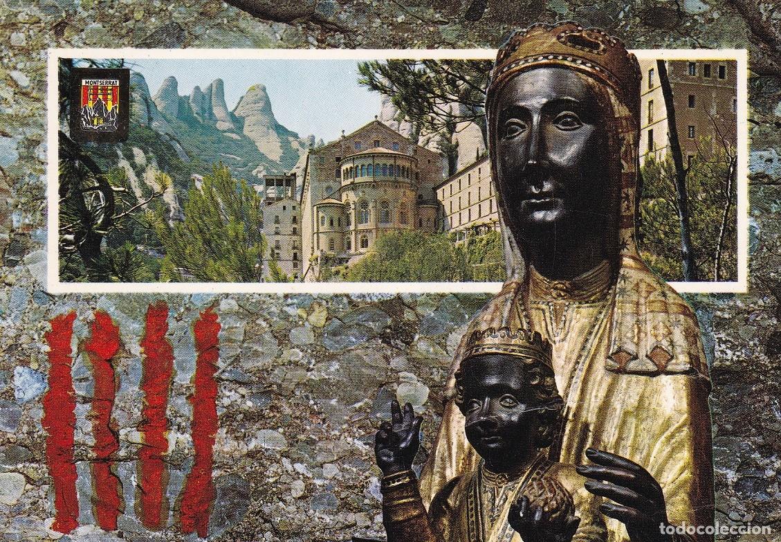 Postales: N&ordm; 40 Montserrat - La Verge de Montserrat / La Moreneta