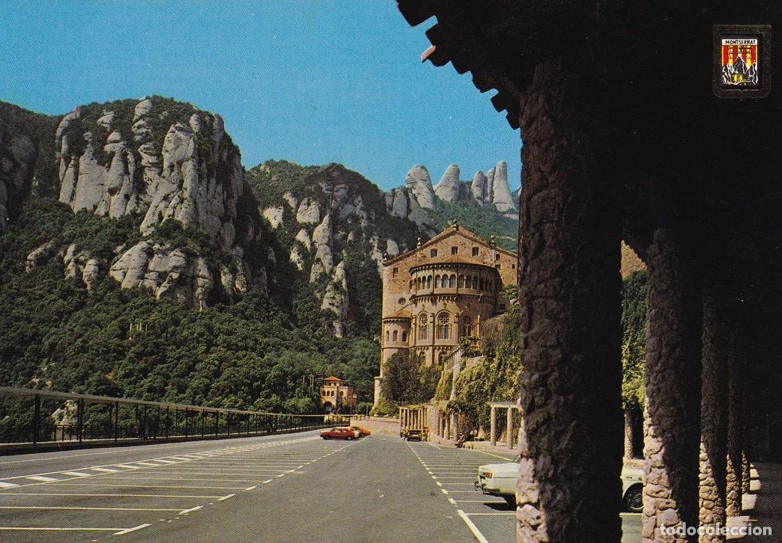 Postales: N&ordm; 119 Montserrat - Absida de la Bas&iacute;lica