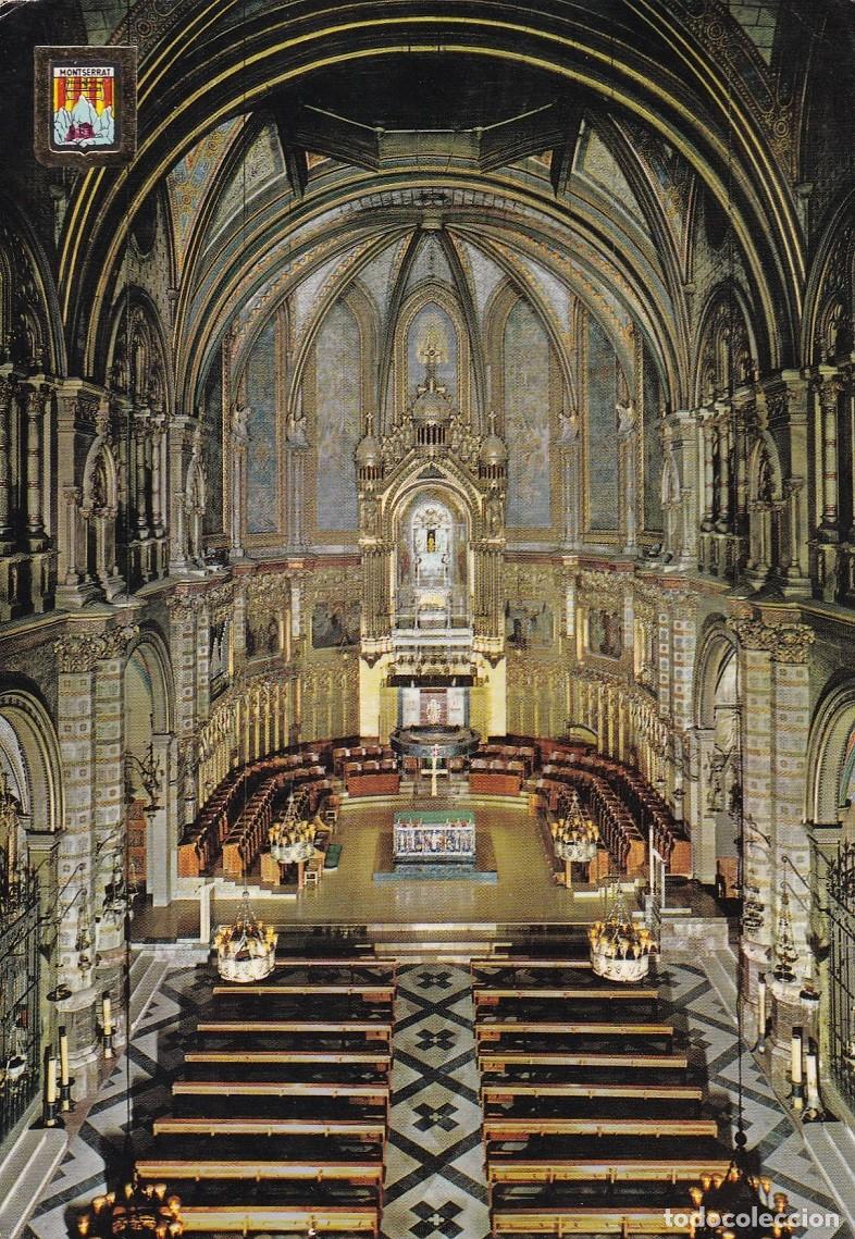 Montserrat - Interior de la Bas&iacute;lica