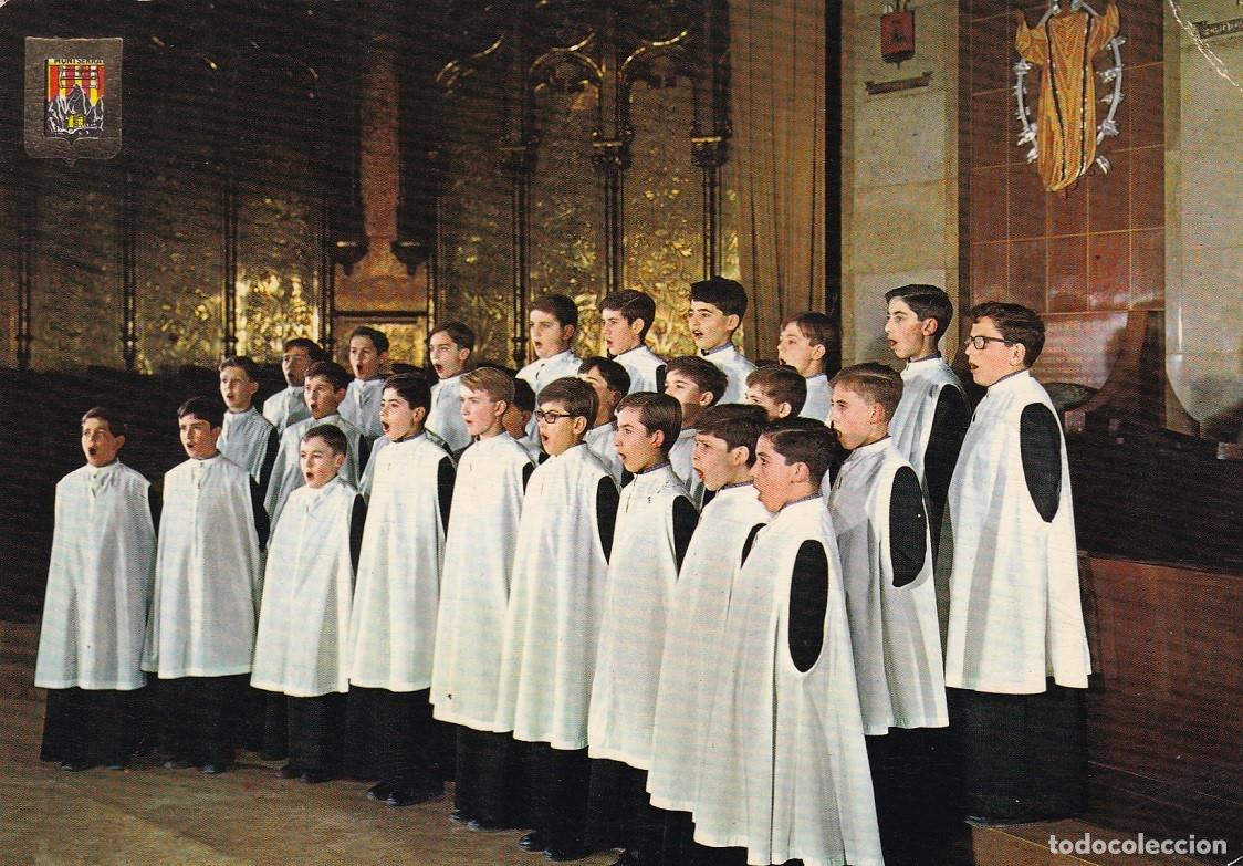 Postales: N&ordm; 25 Montserrat - L' Escolania / Circulada