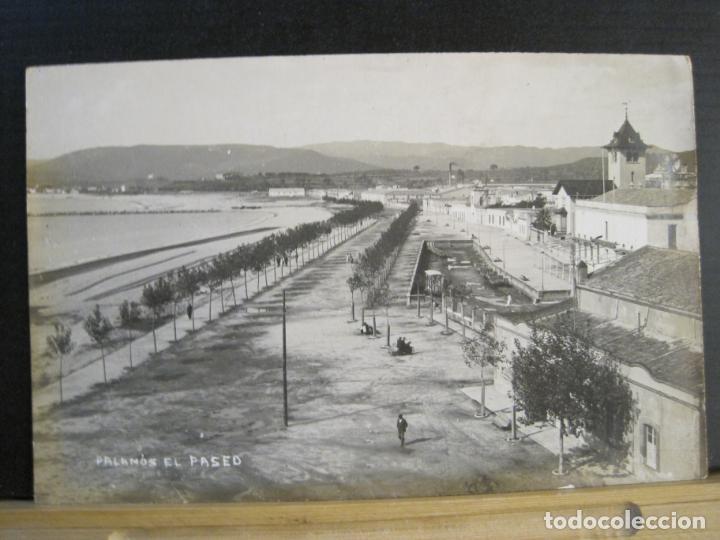 Postales: PALAMOS-EL PASEO-FOTOGRAFICA-POSTAL ANTIGUA-(103.036)
