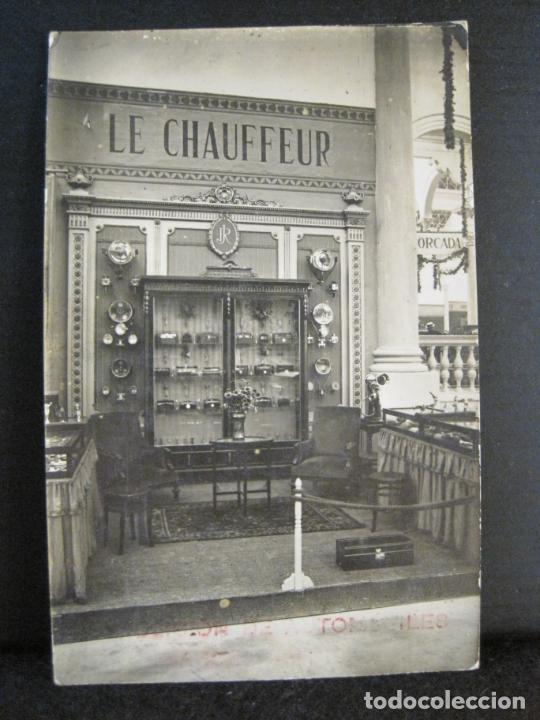 Postales: BARCELONA-EXPOSICION AUTOMOVILES 1925-LE CHAUFFER-JAIME ROCA-FOTOGRAFICA-POSTAL ANTIGUA-(103.054)