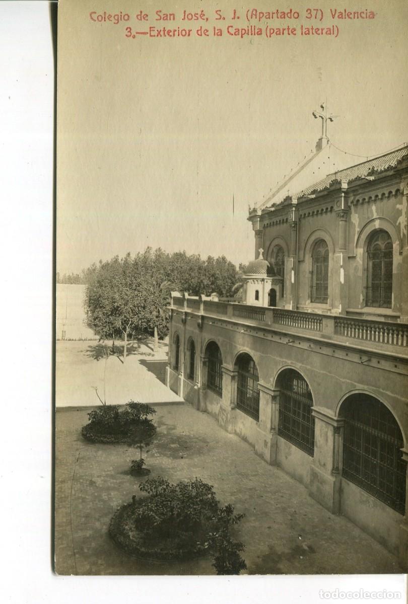 Postales: VALENCIA-COLEGIO DE SAN JOSE-(APARTADO 37)-EXTERIOR DE LA CAPILLA N&ordm; 3