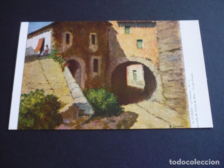 Postales: TOSSA DE MAR GERONA POSTAL COMAS ILUSTRADOR - Foto 1