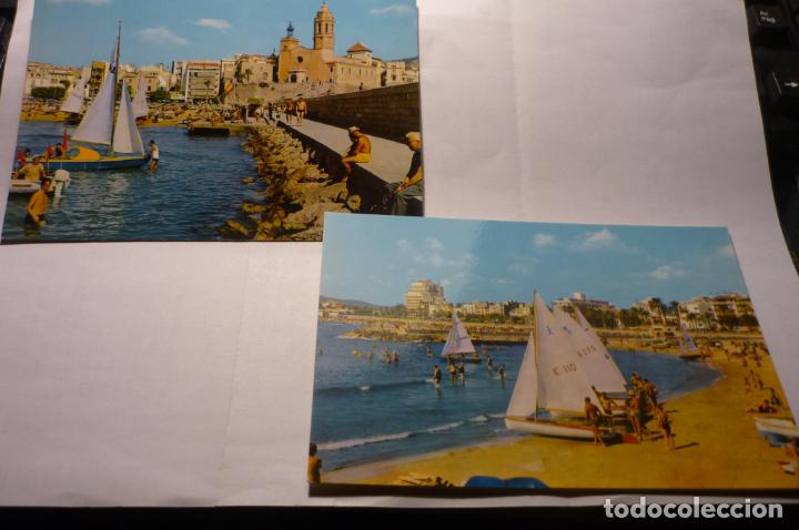 Postales: lote postales sitges - Foto 1