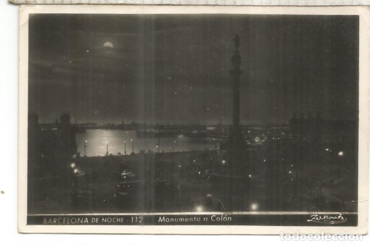 Postales: BARCELONA COLON ESCRITA - Foto 1