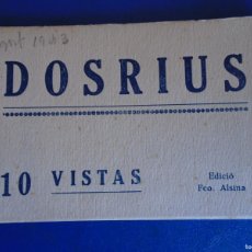 Postales: (PS-73078)BLOCK DE 10 POSTALES FOTOGRAFICAS DE DOSRIUS-EDICIO FCO.ALSINA