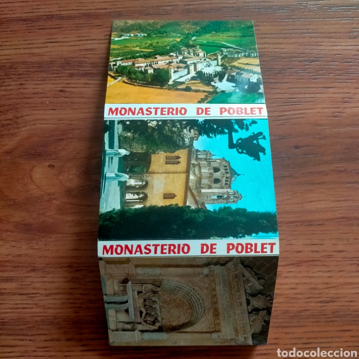 Postales: Taco set de postales del REAL MONASTERIO DE POBLET de 1977