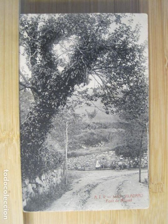 Postcards: VILADRAU-FONT DE MIQUEL-ATV 3353 A.T.V.-POSTAL ANTIGUA-(103.154)