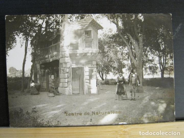 Postcards: LA GARRIGA-FLORS DE CINGLE-TEATRE DE NATURALESA-FOTOGRAFICA-POSTAL ANTIGUA-(103.187)