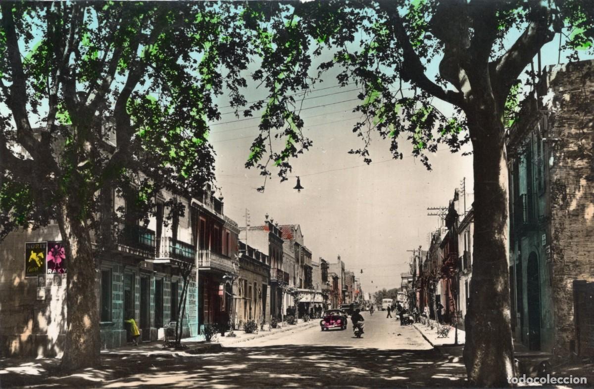 Postales: VILADECANS. 10727 AVDA GENERALISIMO. COLOREADA - Foto 1