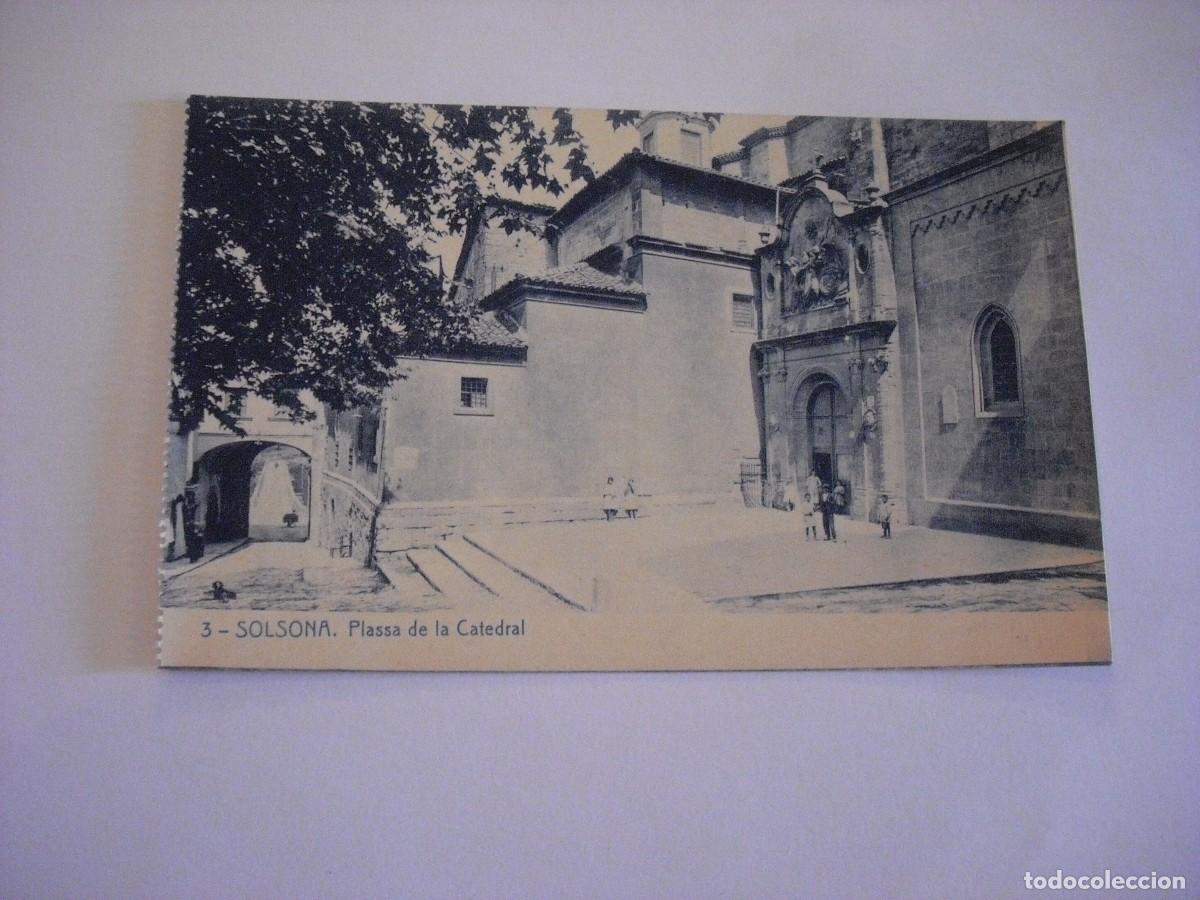 Postales: SOLSONA 3 . PLASSA DE LA CATEDRAL. THOMAS, SIN CIRCULAR.VILADRICH - Foto 1