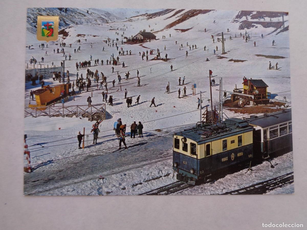 Postales: POSTAL DE NURIA ( PIRINEO CATALAN ): SANTUARIO DE NURIA . TREN , ETC