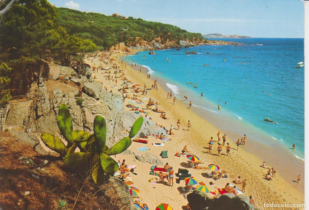 Postales: (2057) CONDADO SAN JORGE. COSTA BRAVA. CALA GOGO ... 1 ESQUINA CON DOBLEZ