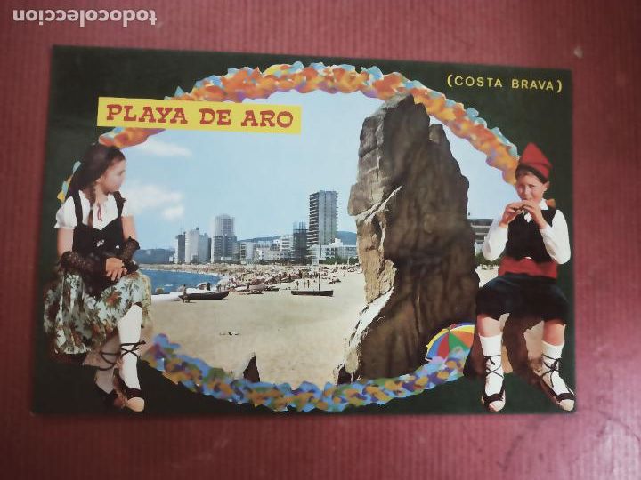 Postales: POSTAL 1893 PLAYA DE ARO (COSTA BRAVA) - CARRERA.