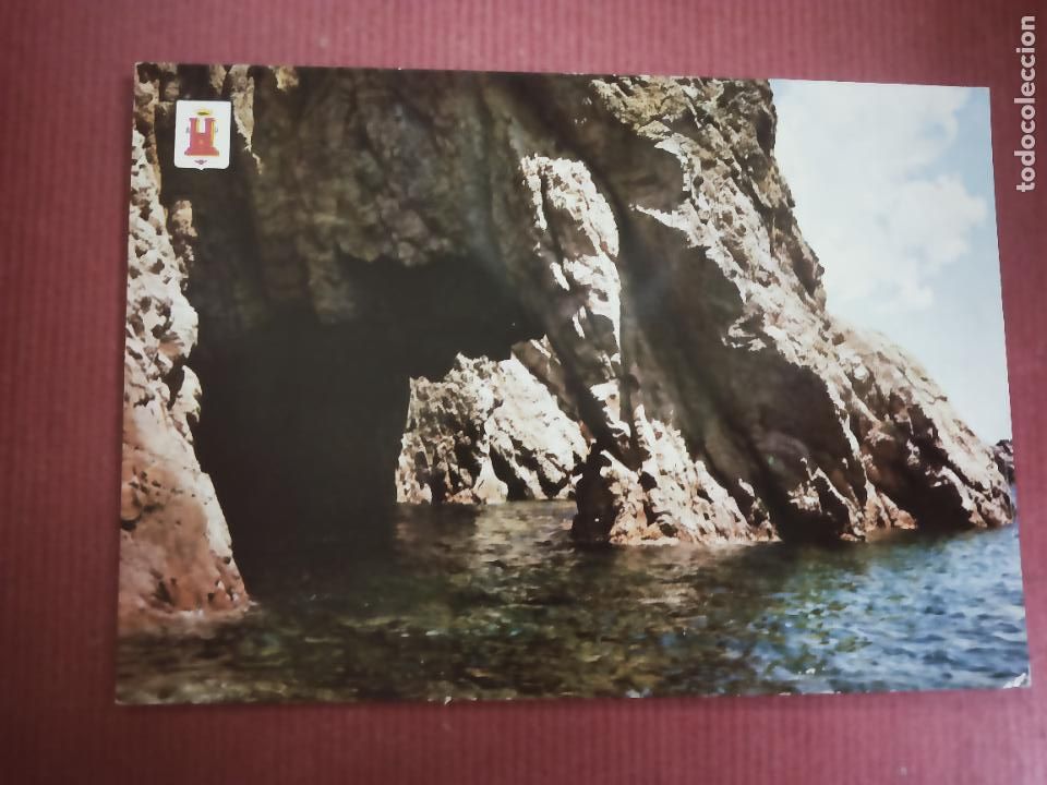 Postales: POSTAL N&ordm; 219 PALAMOS. LA FORADADA DEL CASTELL. SOBERANAS.