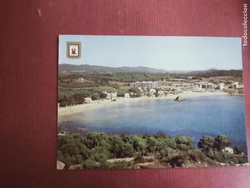 Postales: POSTAL N&ordm; 77 PALAMOS (COSTA BRAVA) LA FOSCA VISTA GENERAL. ESCUDO DE ORO. CIRCULADA.