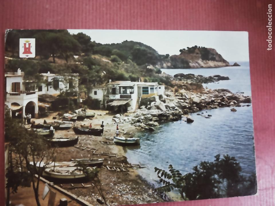Postales: POSTAL N&ordm; 252 PALAMOS CALA S'ALGUER. SOBERANAS.