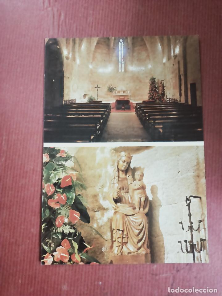 Postales: POSTAL COSTA BRAVA PALS. INTERIOR DE LA IGLESIA DE S. PEDRO. N&ordm; GE 2640 m. POST. INT. COLOR