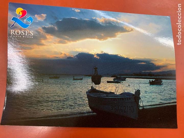 Postcards: ROSES. COSTA BRAVA. Postal a&ntilde;os 90. 15x10,5cms. Sin circular. Fotografo J.Vila
