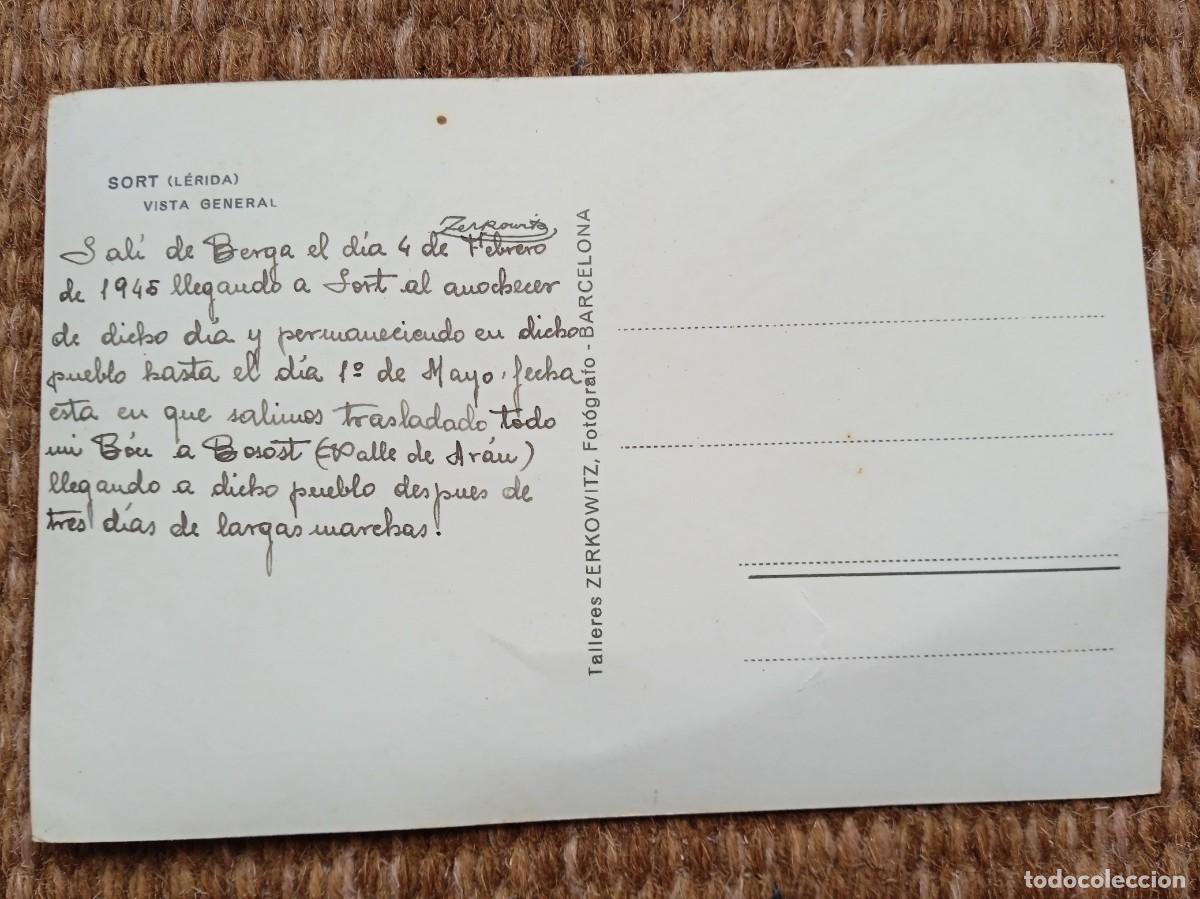 Postales: SORT - LERIDA - ZERKOWITZ - Foto 2