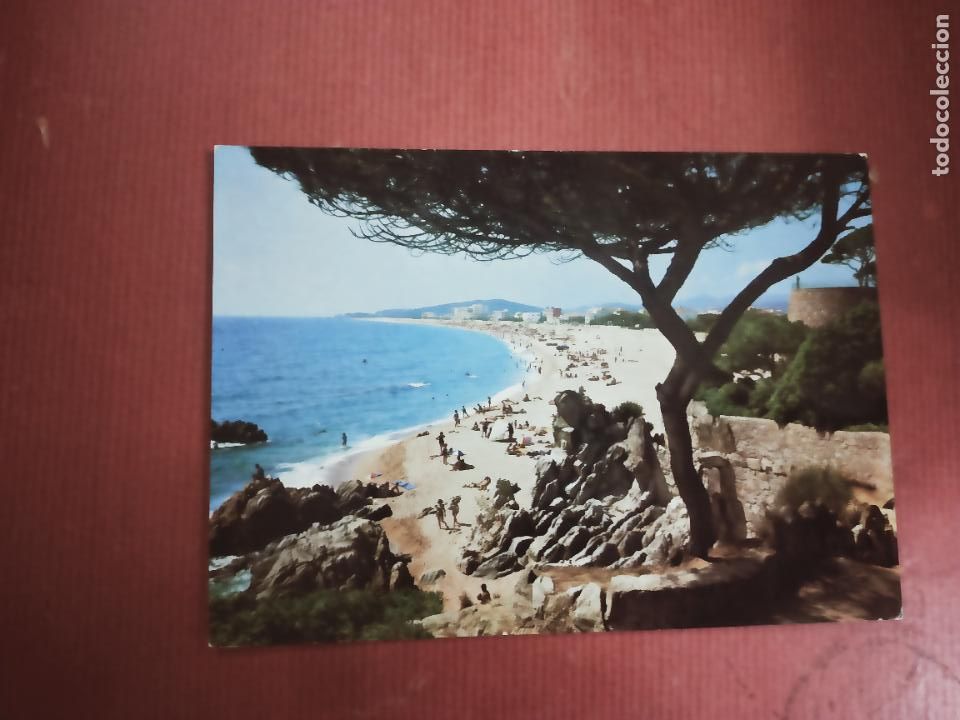 Postales: POSTAL PLAYA DE ARO (COSTA BRAVA) SERIE II NUM. 2707. FOT. A. CAMPA&Ntilde;A Y PUIG FERRAN.