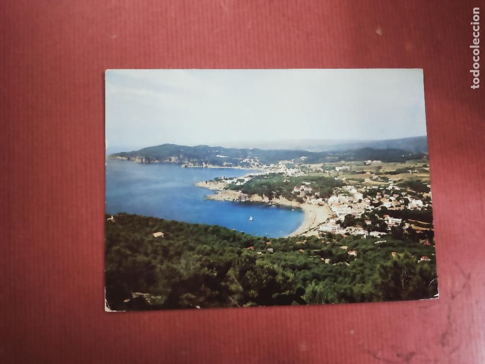 Postales: POSTAL COSTA BRAVA VISTA GENERAL DESDE EL FARO DE SAN SEBASTIAN. SERIE II NUM. 2800.