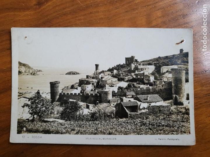 Postais: POSTAL TOSSA DE MAR (COSTA BRAVA) VILA VELLA MURALLES - ROISIN N&ordm; 12 - SIN CIRCULAR
